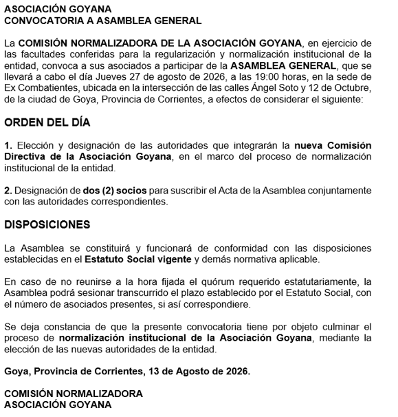 CONVOCATORIA 5