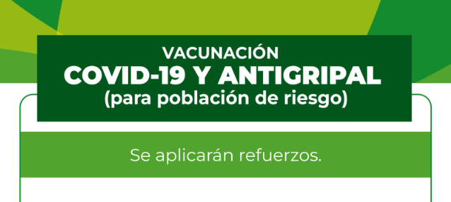 Salud Pública recuerda quiénes deben recibir la vacuna antigripal y refuerzos por Covid-19