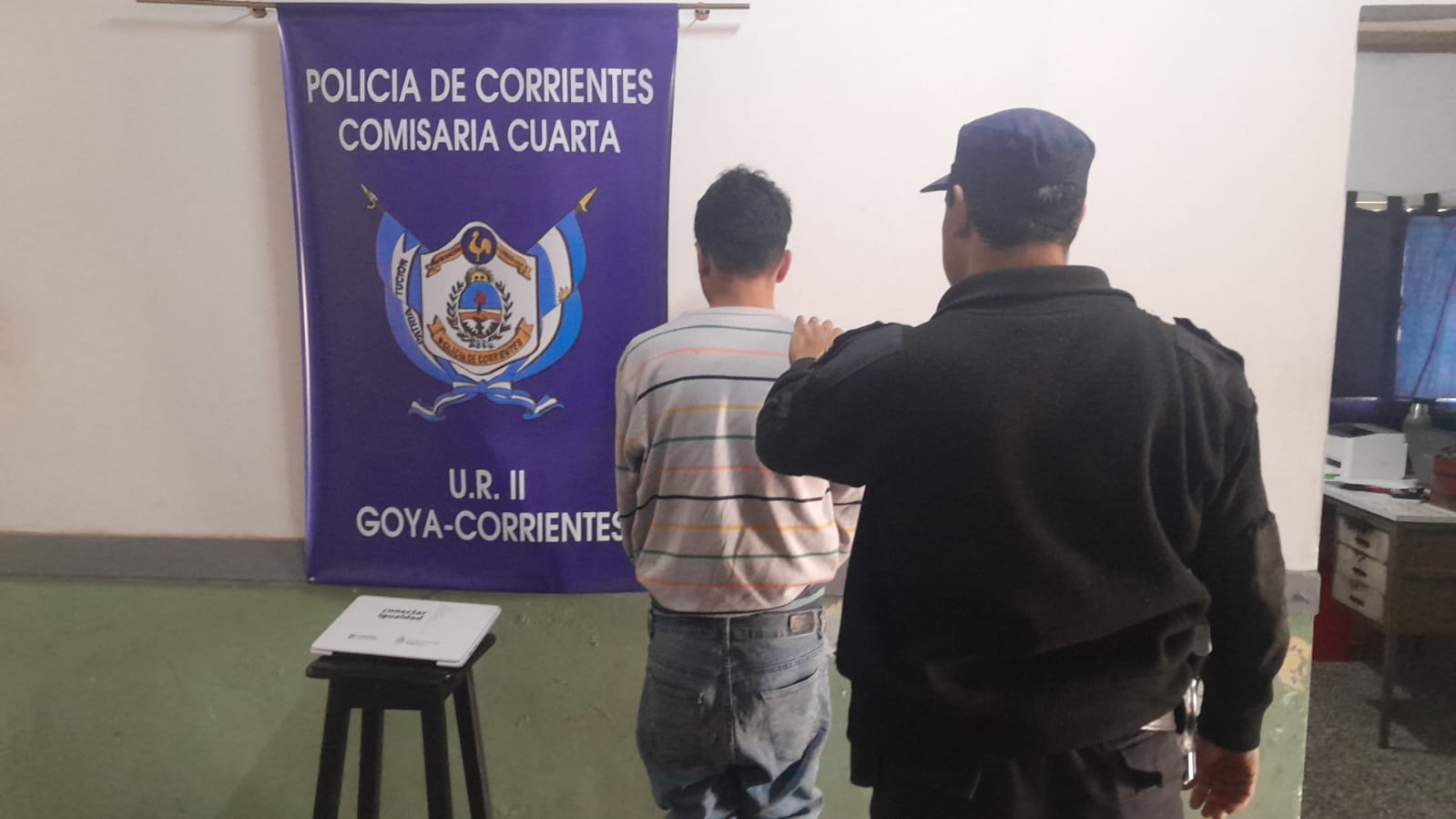 COMISARÍA CUARTA:  POLICÍA RECUPERÓ ELEMENTOS ROBADOS Y DETUVO A UN HOMBRE