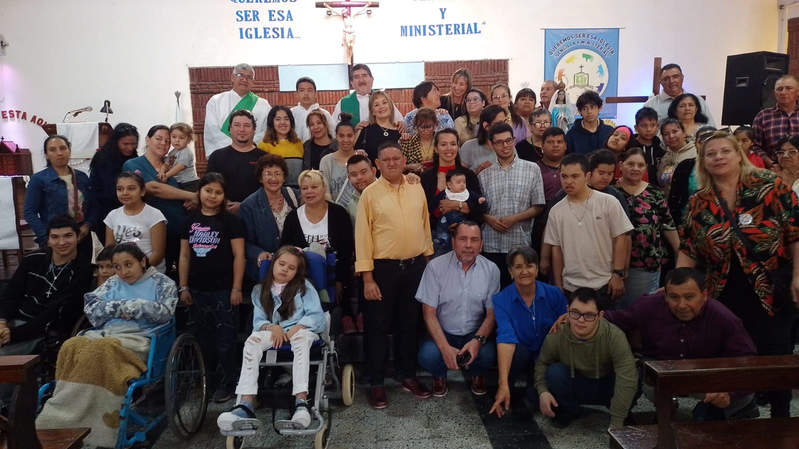 CELEBRARON LA MISA DE LA CATEQUESIS ESPECIAL EN EL MES DE LA PLENA INCLUSIÓN