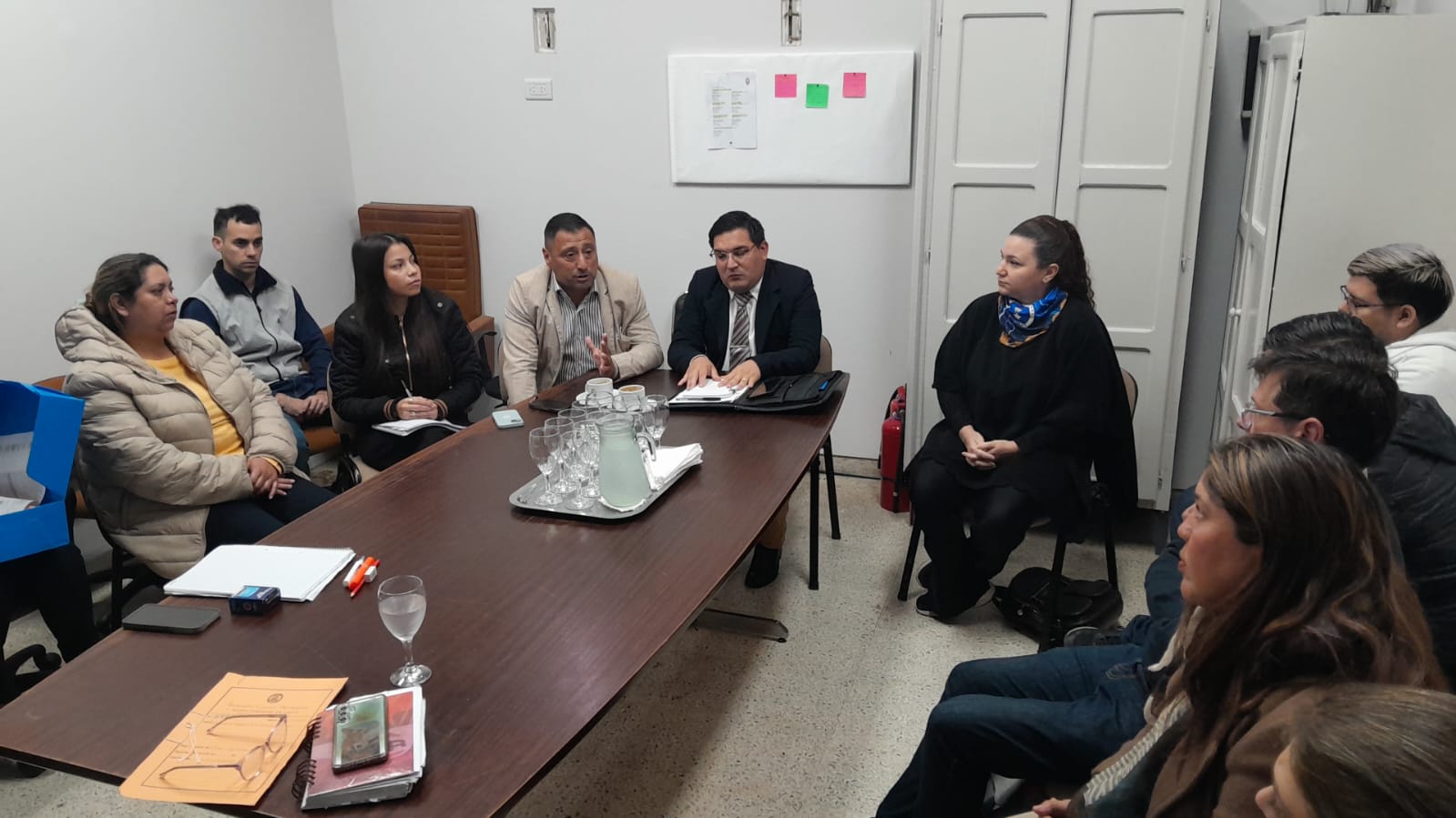 COMISIÓN DE CULTURA DEL HCD DE GOYA RECIBIÓ A PRESIDENTES Y REPRESENTANTES DE COMPARSAS GOYANAS