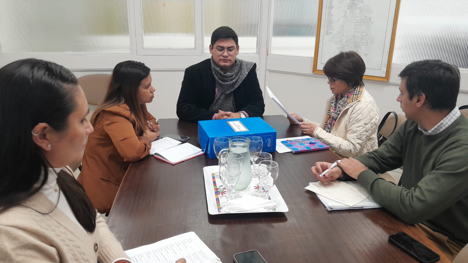 LAS COMISIONES DE PRODUCCIÓN Y DE OBRAS PÚBLICAS DEL HCD GOYA ANALIZARON DIVERSOS EXPEDIENTES