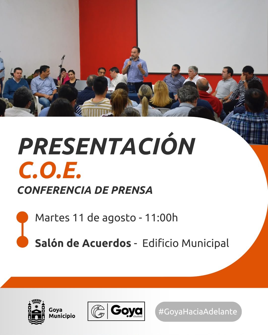 Conferencia de Prensa presentacion COE Goya Flyr