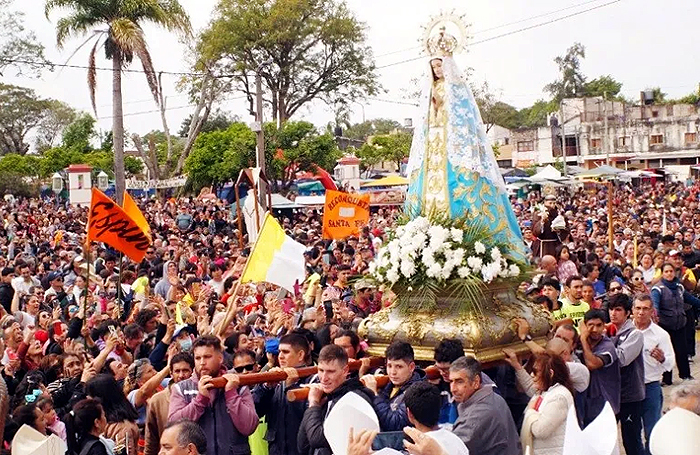 La 45° Peregrinación Juvenil a Itatí recibió a 200.000 jóvenes que rezaron por Loan