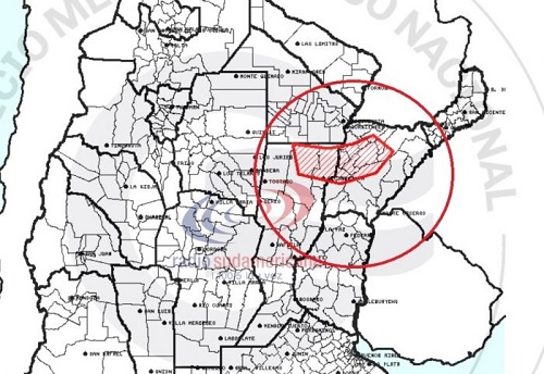 Corrientes continúa bajo alerta por fuertes lluvias y tormentas
