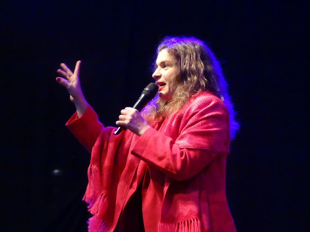 DALIA GUTMAN SE PRESENTÓ EN GOYA A PURA ALEGRÍA Y RITMO