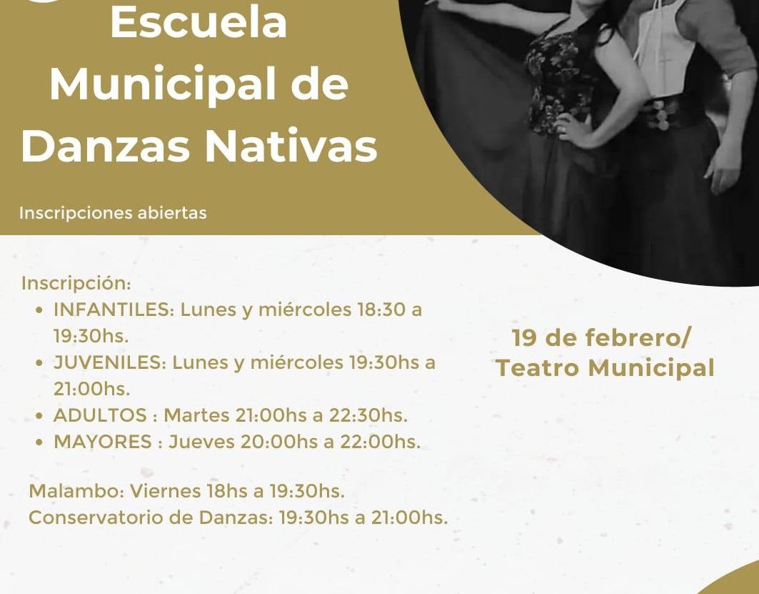 ESCUELA MUNICIPAL DE DANZAS NATIVAS
