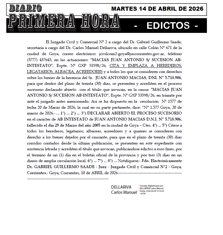 DE BRAYER DIA 1