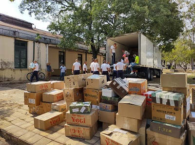 DONACIONES EN LA CASA DE CORRIENTES
