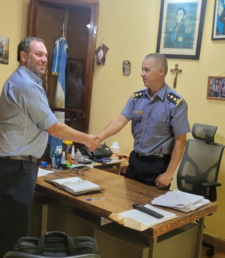 TRÁNSITO Y POLICÍA DE LA PROVINCIA  ACUERDA TRABAJOS ARTICULADOS EN MATERIA DE SEGURIDAD VIAL