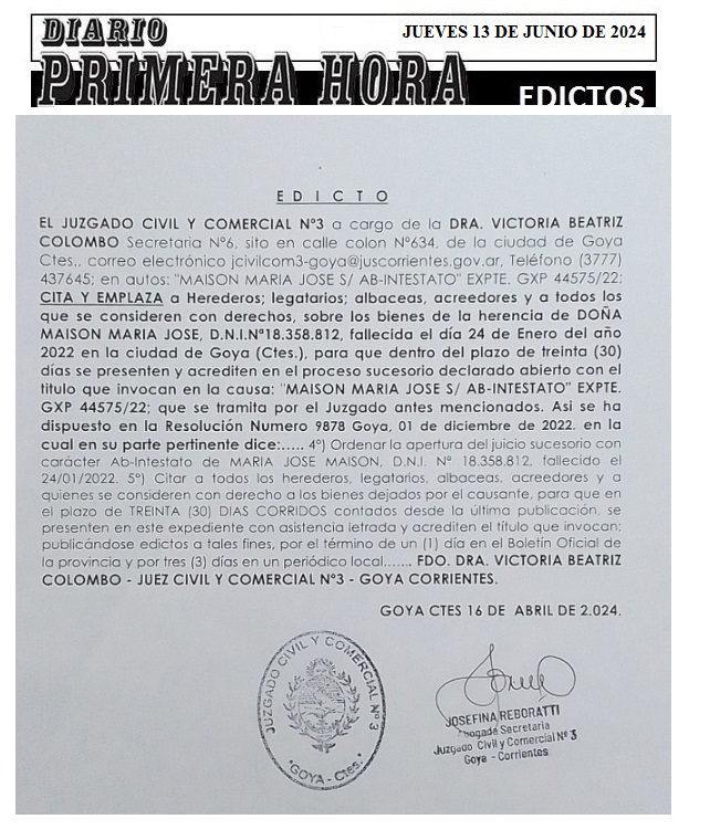 EDICTOS 13 DE JUNIO 2024 5