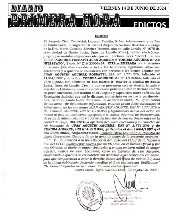 EDICTOS 14 DE JUNIO 2024 9
