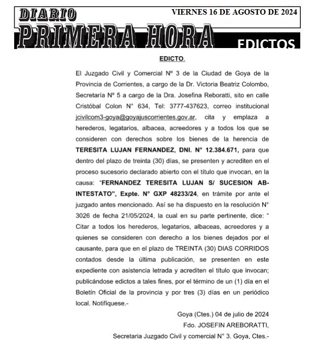 EDICTOS 16 DE AGOSTO 2024 3