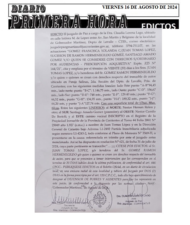 EDICTOS 16 DE AGOSTO 2024 5