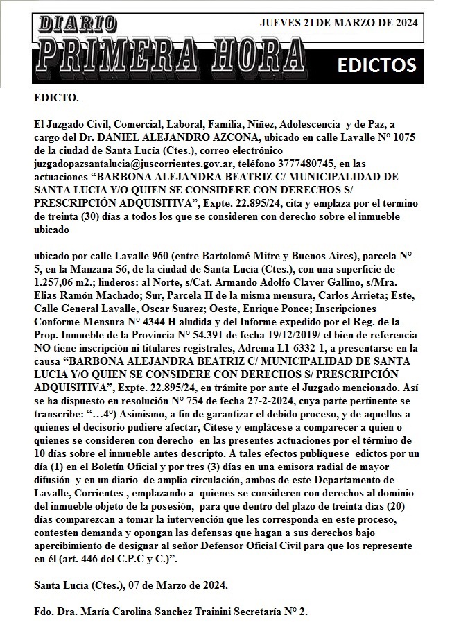 EDICTOS 21 DE MARZO 2024 4