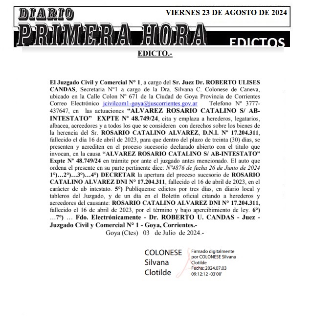 EDICTOS 23 DE AGOSTO 2024 6