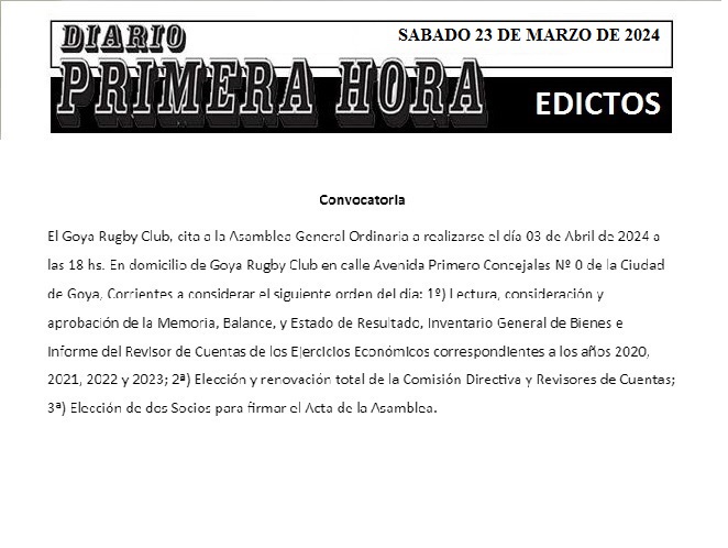 EDICTOS 23 DE MARZO DE 2024