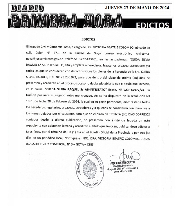 EDICTOS 23 DE MAYO 2024 2