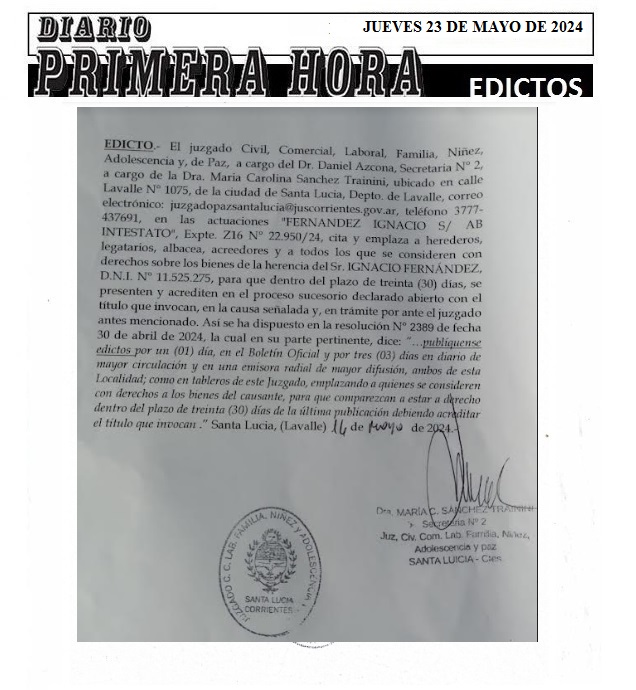 EDICTOS 23 DE MAYO 2024 3