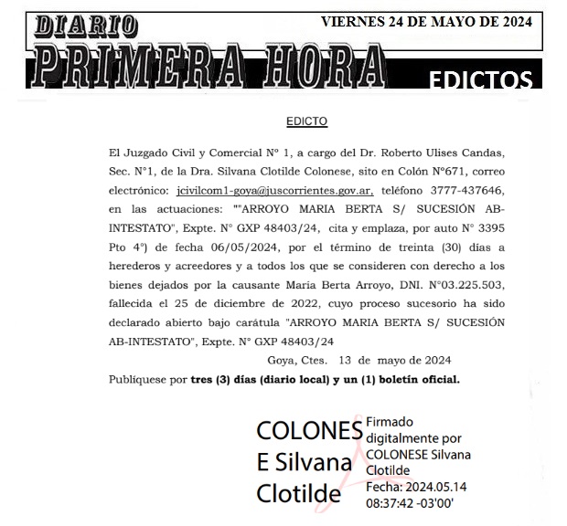 EDICTOS 24 DE MAYO 2024 6