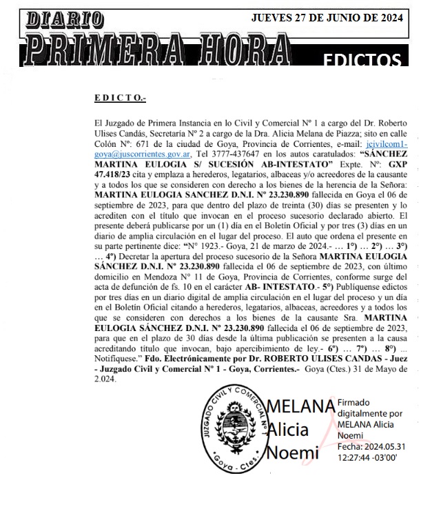 EDICTOS 27 DE JUNIO 2024 2