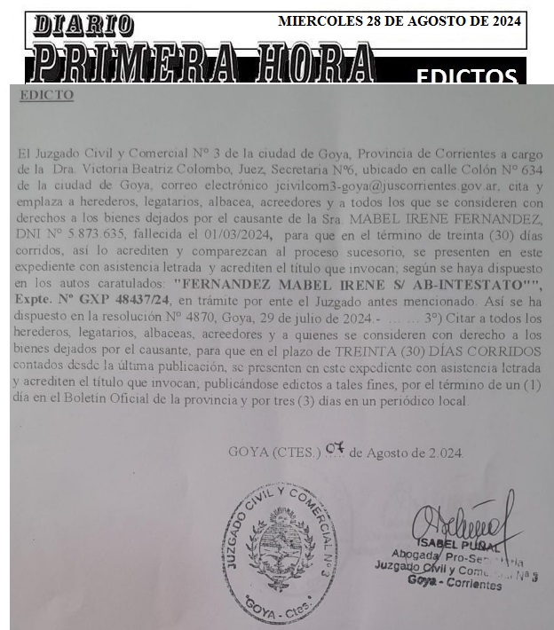 EDICTOS 28 DE AGOSTO 2024 3