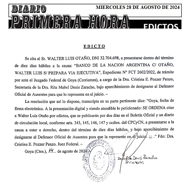 EDICTOS 28 DE AGOSTO 2024 5
