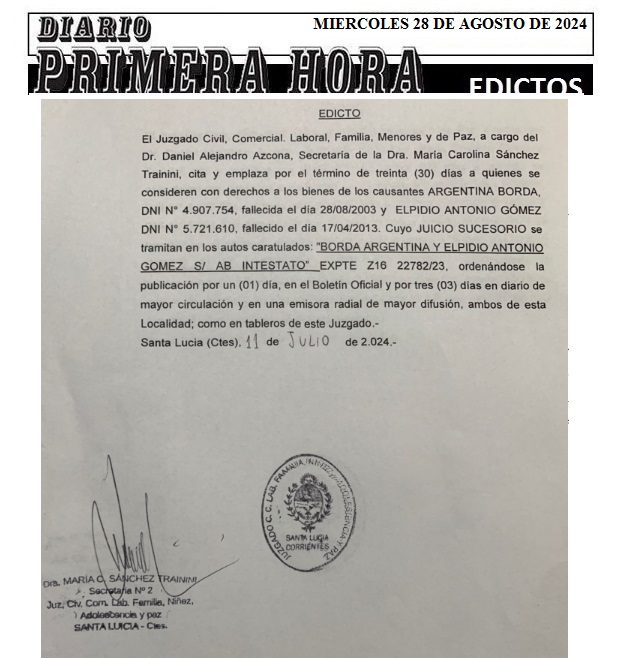 EDICTOS 28 DE AGOSTO 2024 6