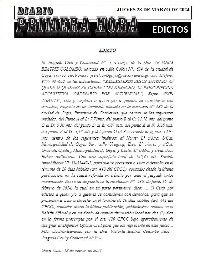 EDICTOS 28 DE MARZO 2024 3