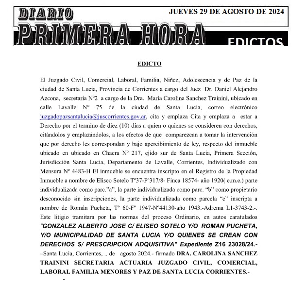 EDICTOS 29 DE AGOSTO 2024 4