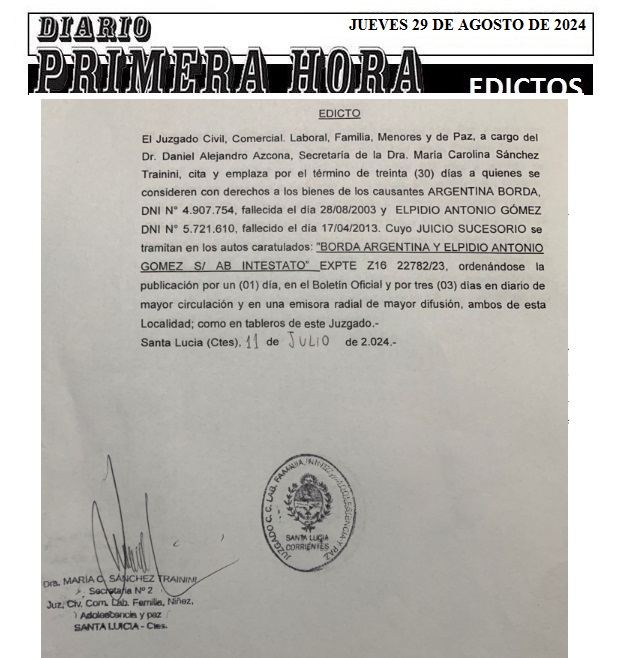 EDICTOS 29 DE AGOSTO 2024 6