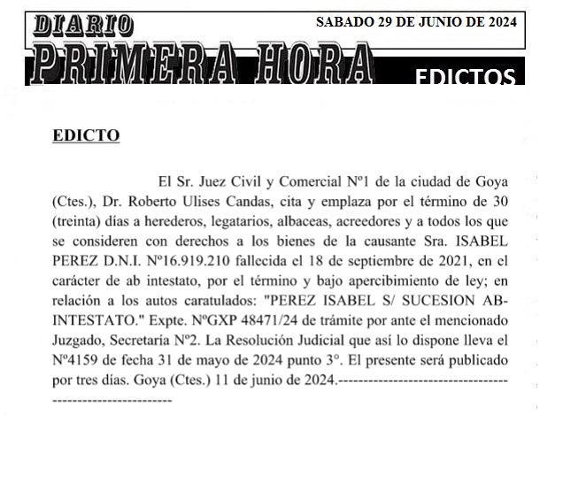 EDICTOS 29 DE JUNIO 2024 9