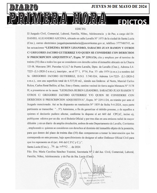 EDICTOS 30 DE MAYO 2024 2