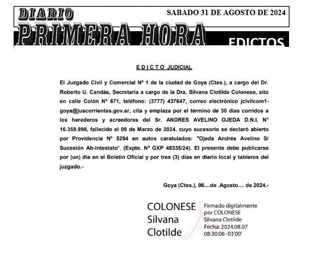 EDICTOS 31 DE AGOSTO 2024 2