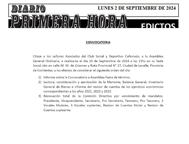 EDICTOS 3 DE SEPTIEMBRE 2024 3