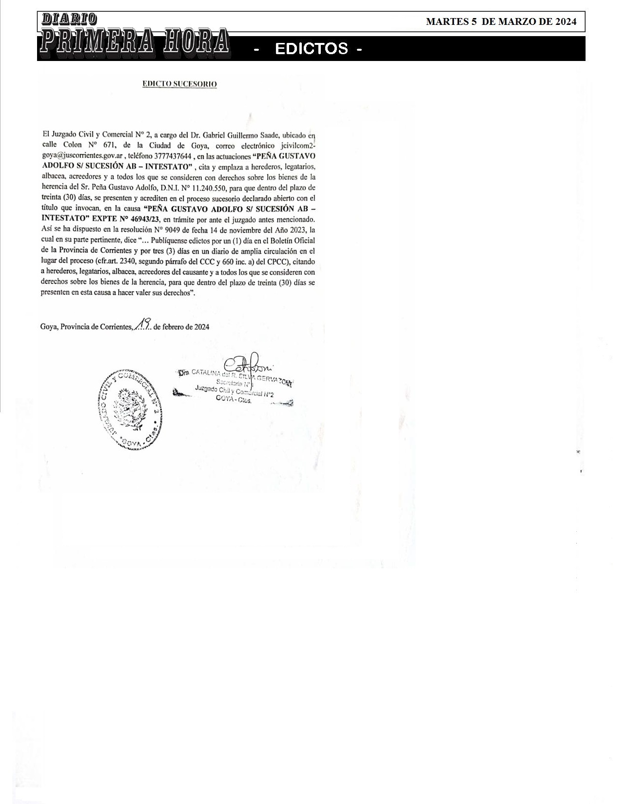 EDICTOS 5 DE MARZO 2024 2