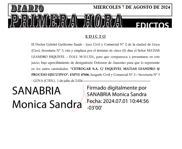 EDICTOS 7 DE AGOSTO 2024 3