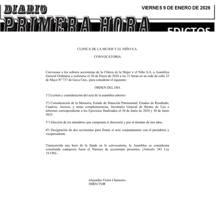 EDICTOS 9 DE ENERO DE 2026