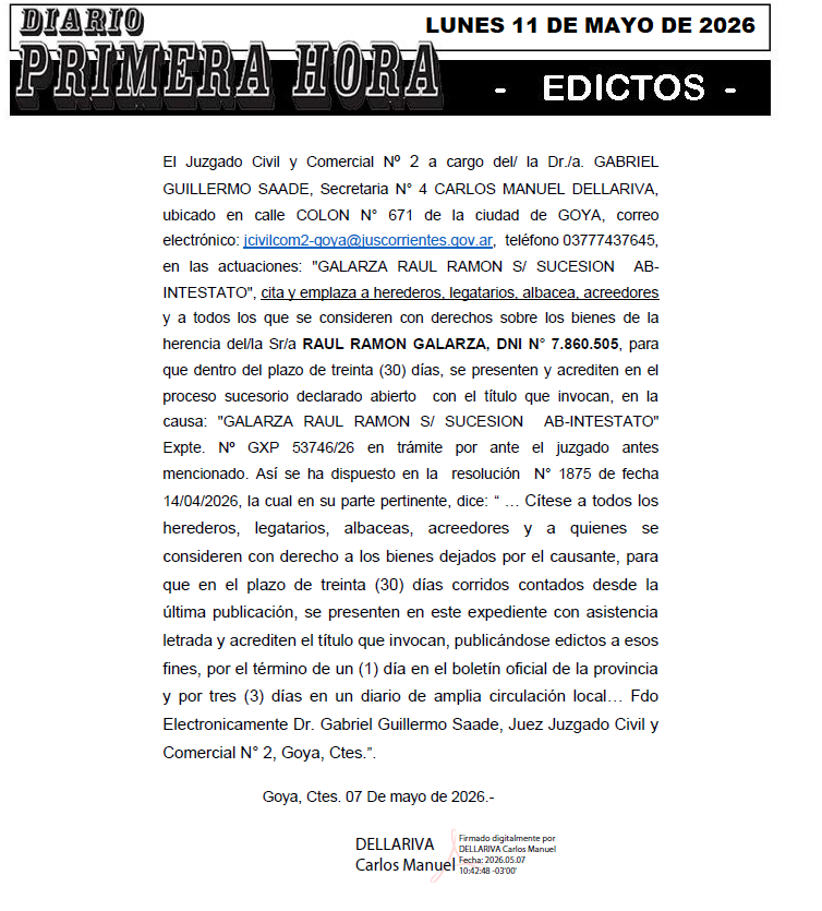 EDICTO CAROLINA ZABALA DIA 1