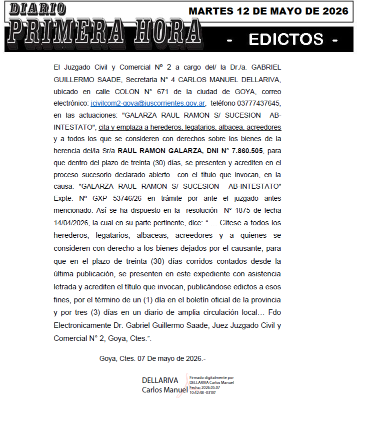 EDICTO CAROLINA ZABALA DIA 2