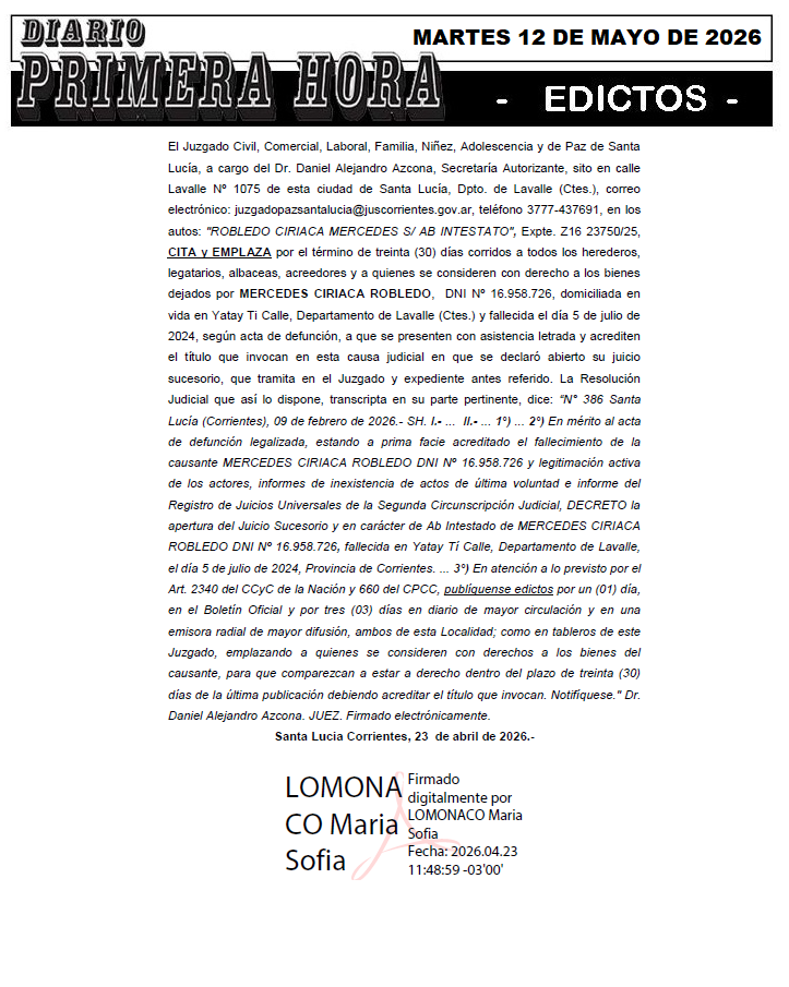 EDICTO MANU BRE DIA 2