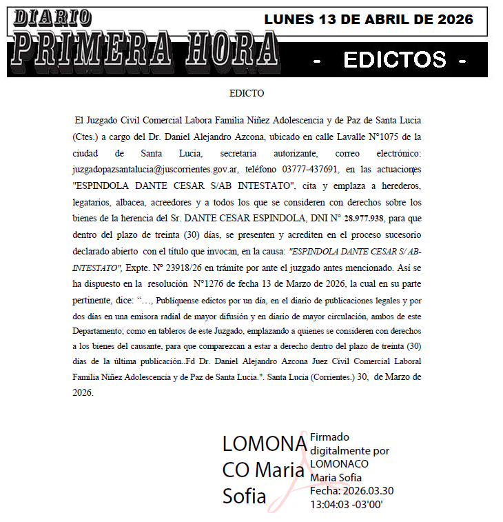 EDICTO PATTI DIA 3
