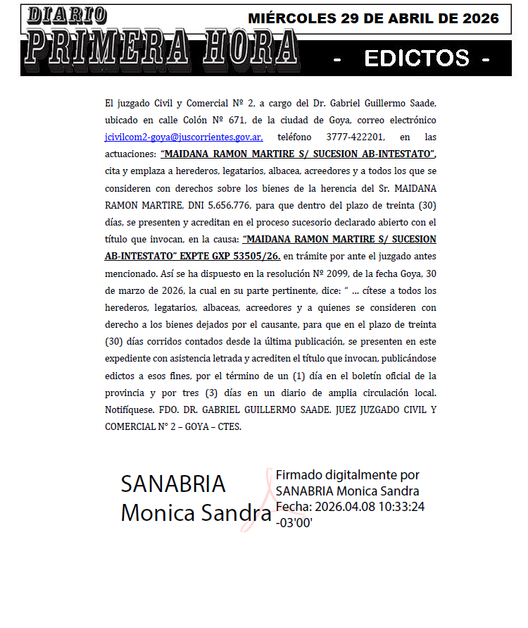 EDICTO PINA DIA 2