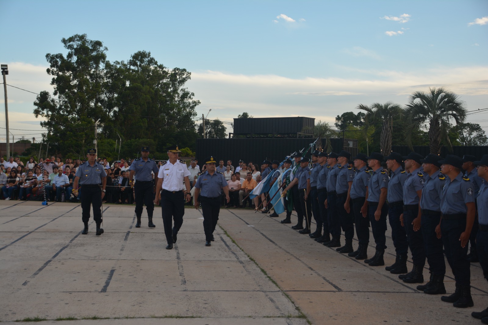 CEREMONIA DE CAMBIO DE ABANDERADOS Y EGRESOS DE NUEVOS POLICÍAS