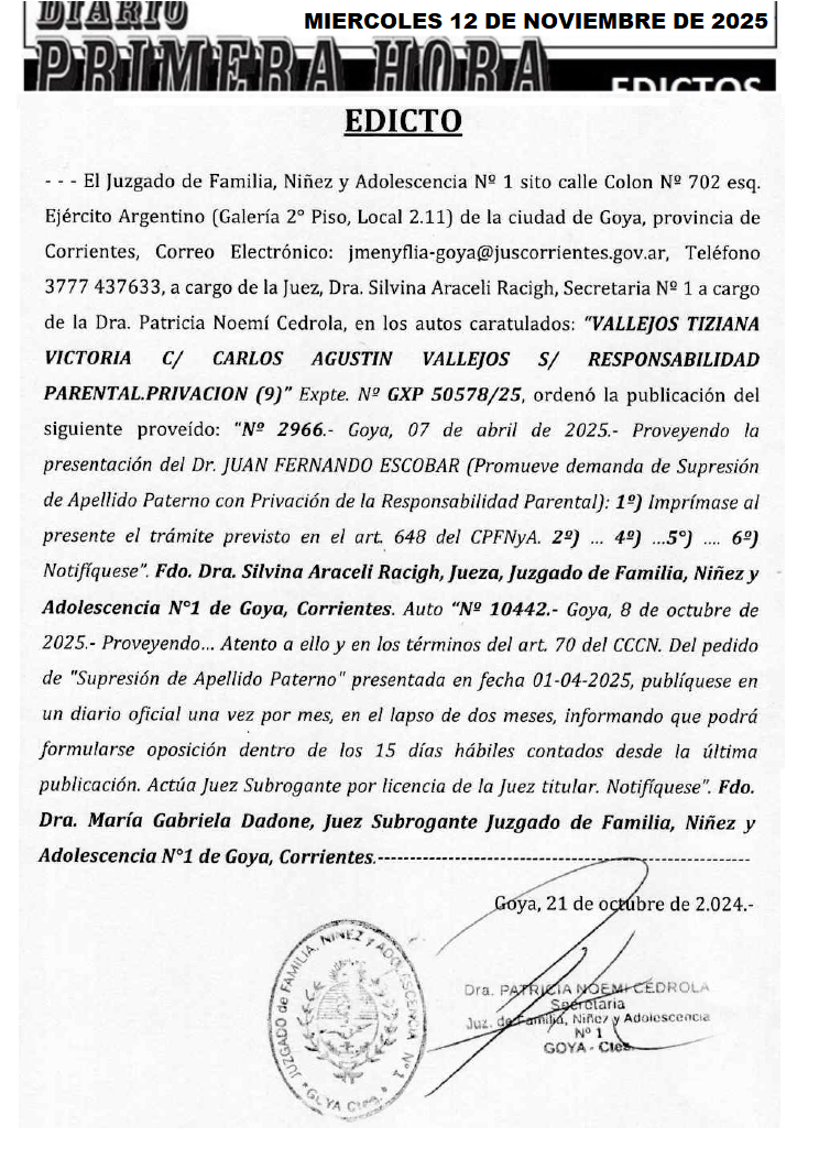 ESCOBAR DIA 2 ULTIMO