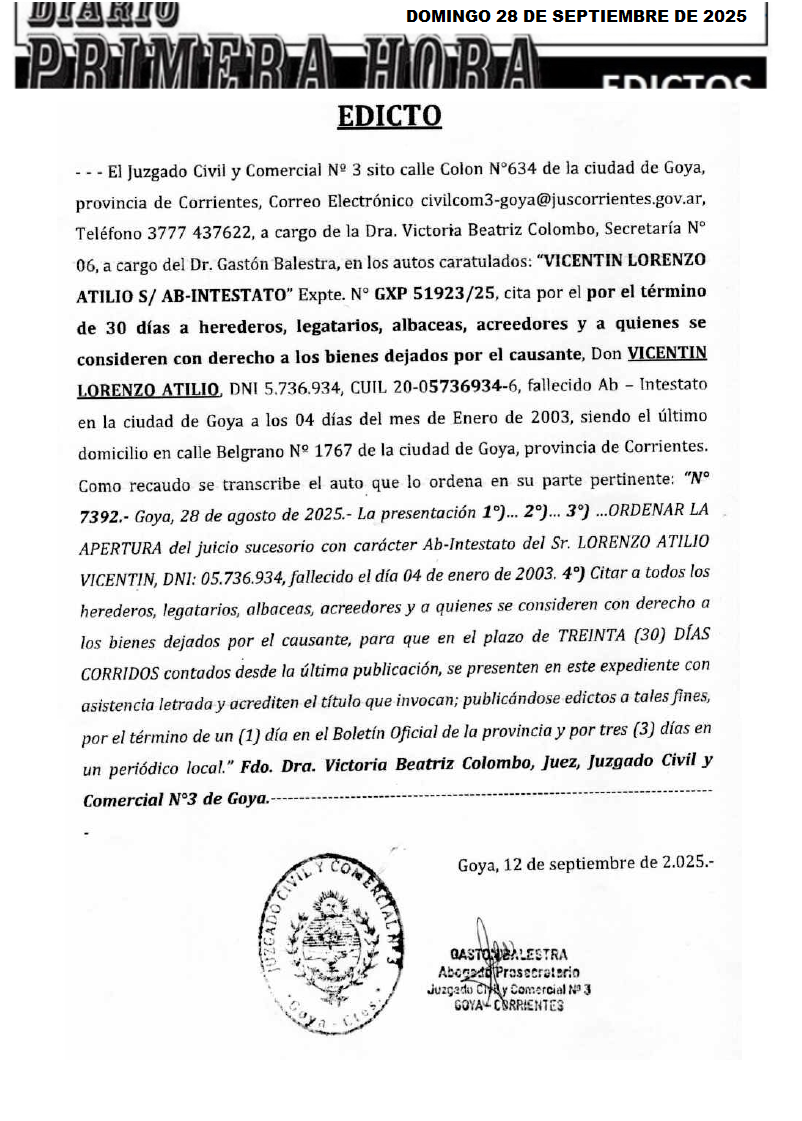 ESCOBAR DIA 3