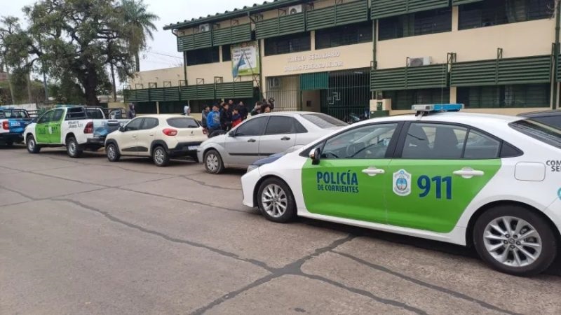 CORRIENTES: UN ALUMNO ENTRO A SU ESCUELA CON UN ARMA DE FUEGO