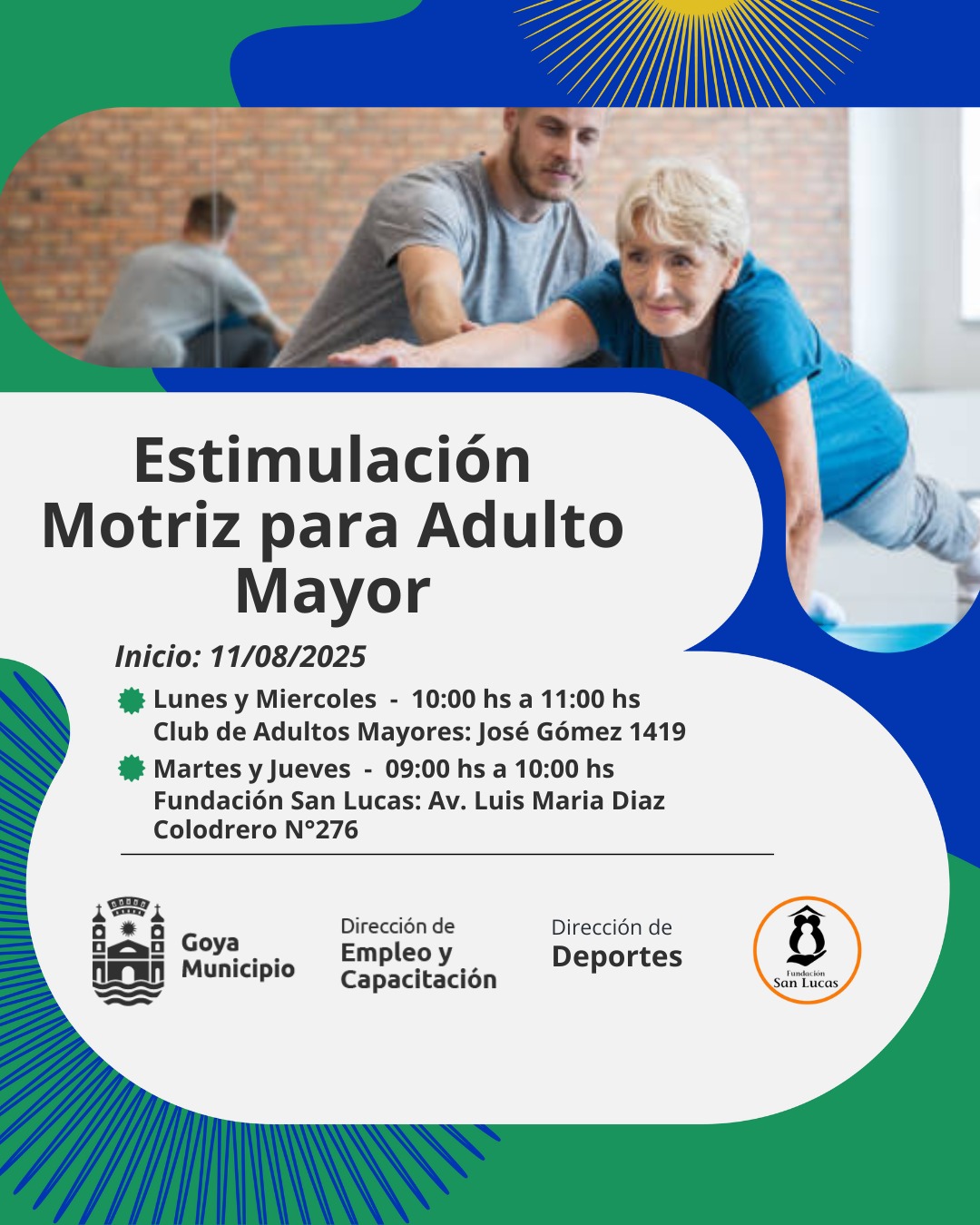 ESTIMULACIÓN MOTRIZ PARA ADULTOS MAYORES