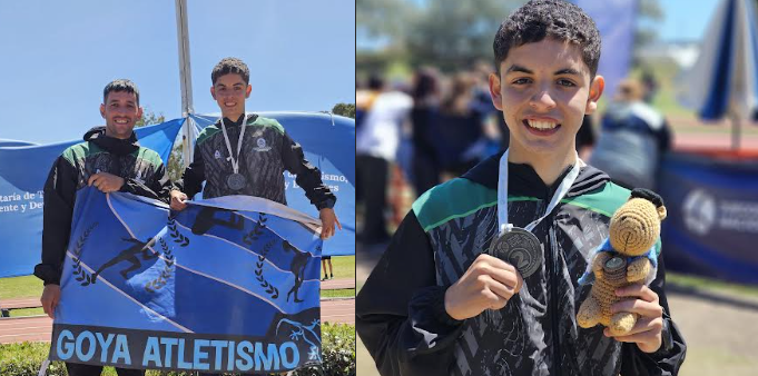 EL ATLETISMO GOYANO OBTUVO LA MEDALLA DE PLATA