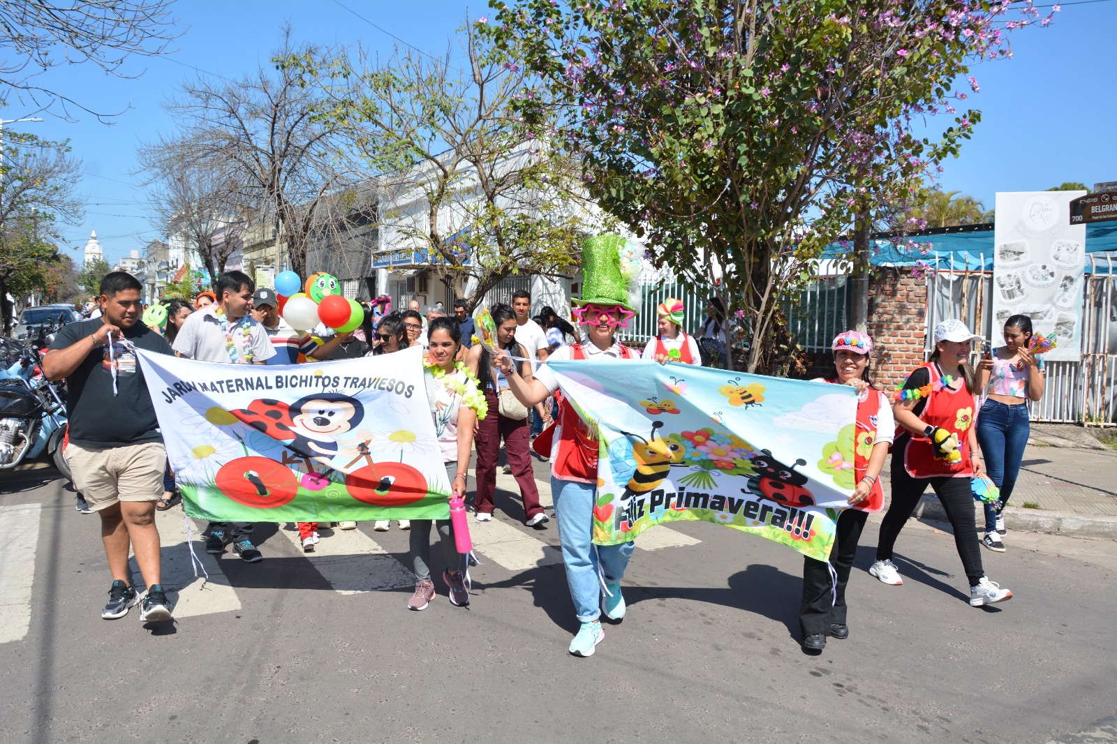 FESTEJO PRIMAVERAL DEL JARDIN MATERNAL BICHITOS TRAVIESOS